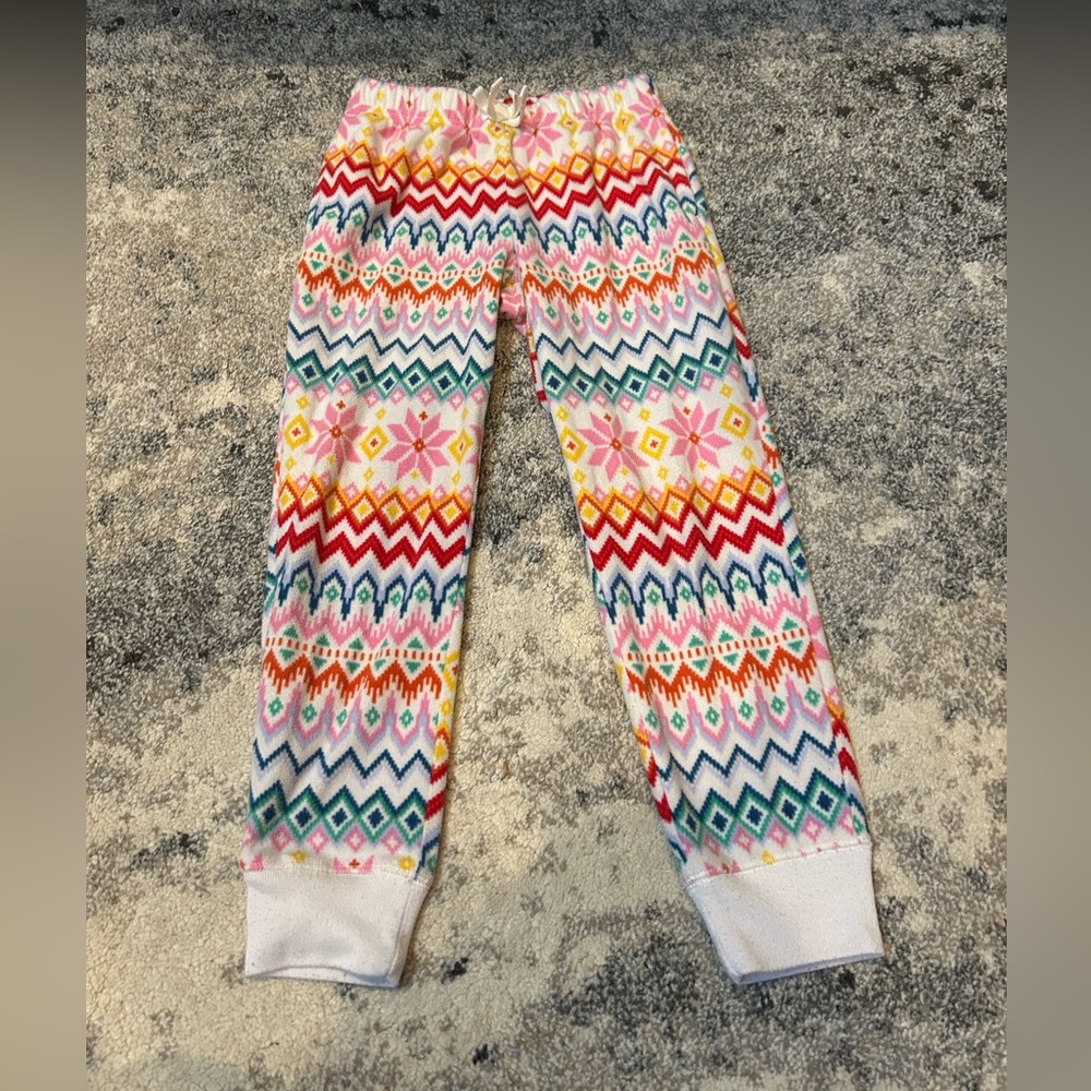 Old Navy girls size 6-7 fleece pants